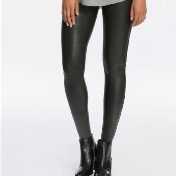 Spanx Pants Leggings Animal Print M - Picture 1 of 8